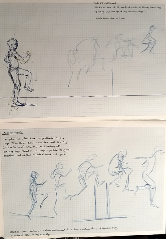 Quick sketches of sequences